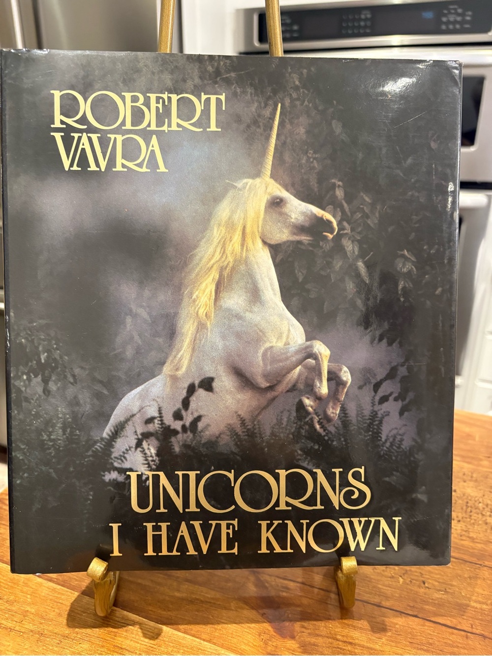 Unicorns I Have Known - Decorative Book Cover by Robert Vavra